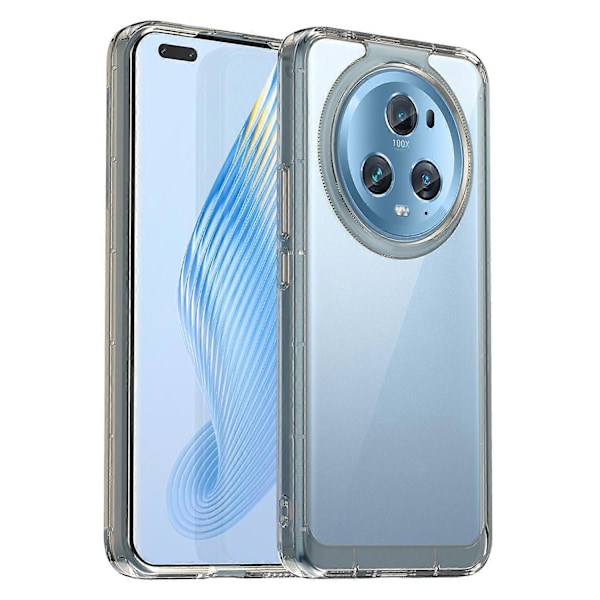 För Honor Magic5 Pro TPU+Akryl Repskyddande Mobilskal Stöttåligt Bakstycke Multicolor Style D
