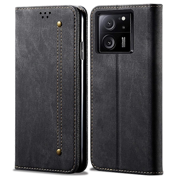Til Xiaomi Redmi K60 Ultra/13T Pro/13T Cover Stødsikre Hjørner Læder Telefon Shell Wallet Multicolor Style A