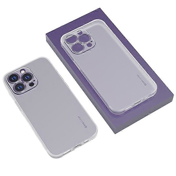 Q.COO Ice Mist Series deksel for iPhone 13 Pro TPU-deksel Mobiltelefondeksel Matt Finish Multicolor Style B