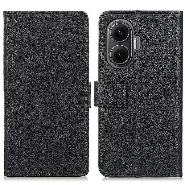 Til Xiaomi Redmi Turbo 4 Pro 5G/ Poco F7 5G Etui PU Læder Standpung Telefoncover