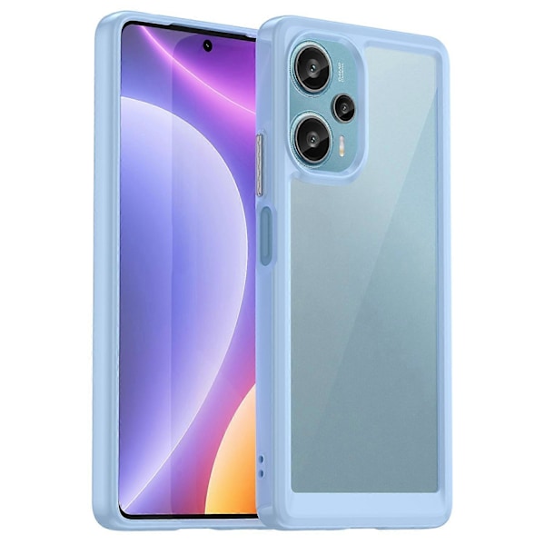 Suojakotelo Xiaomi Redmi Note 12 Turbo/Poco F5 5G -puhelimelle TPU+Akryyli Naarmuuntumaton Kuori Multicolor Style C