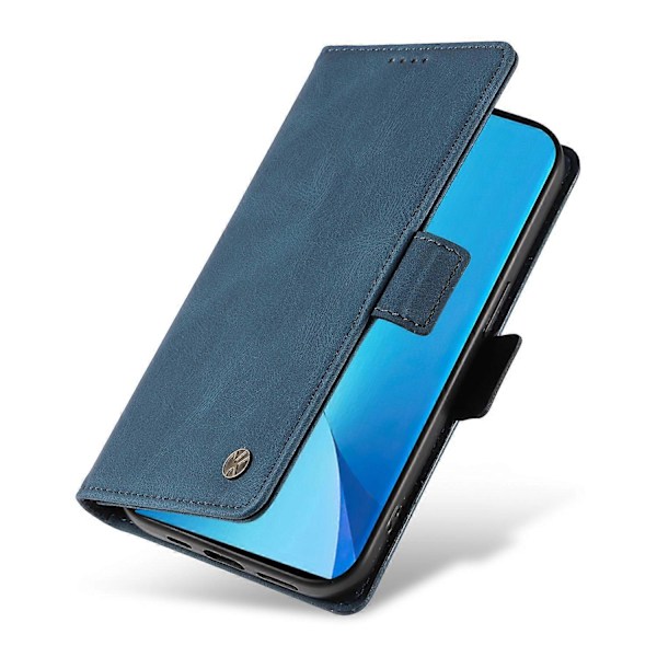 YIKATU YK-005 Xiaomi 12 Lite 5G -puhelimelle ihonmyötäinen PU-nahkainen suojakotelo jalustalla ja lompakolla Multicolor Style A