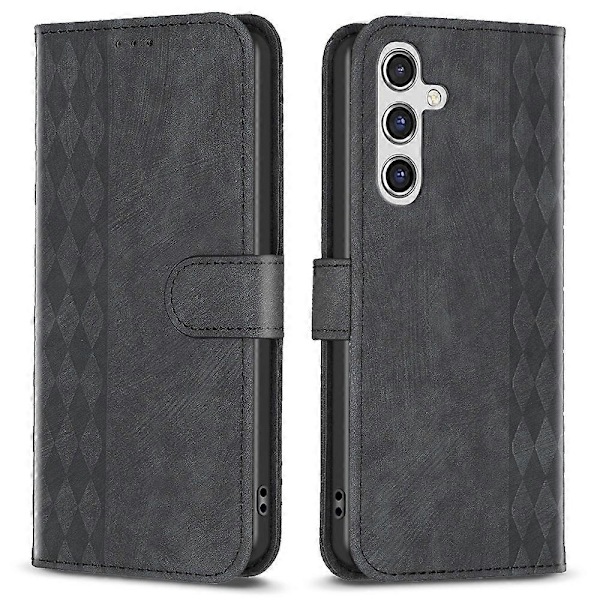 Til Samsung Galaxy A15 4G Etui Præget PU Læder Telefon Standpung Cover Multicolor Style A