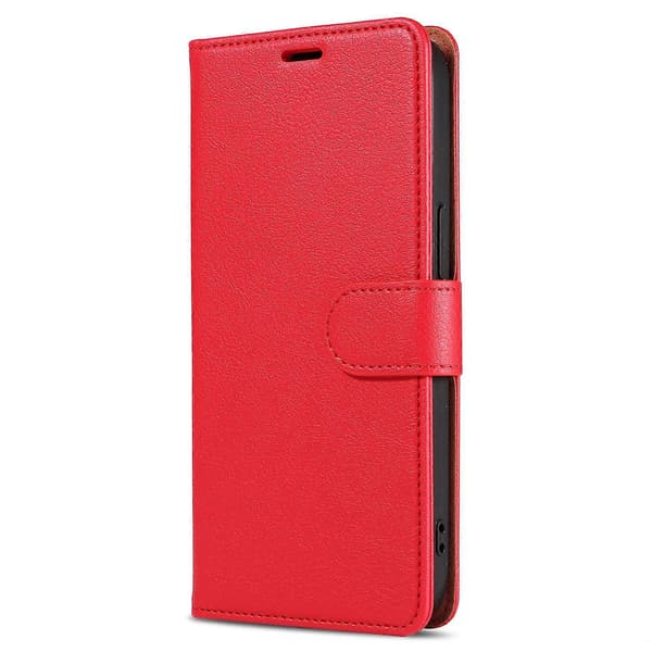 Magnetisk lukking telefondeksel til iPhone 15 Pro Max, RFID-blokkerende lommebok PU-lær stativdeksel Multicolor Style E