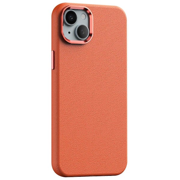Til iPhone 14 Plus Cover Anti-Ridse PC+PU Læder Telefon Cover Kompatibelt med MagSafe Multicolor Style A