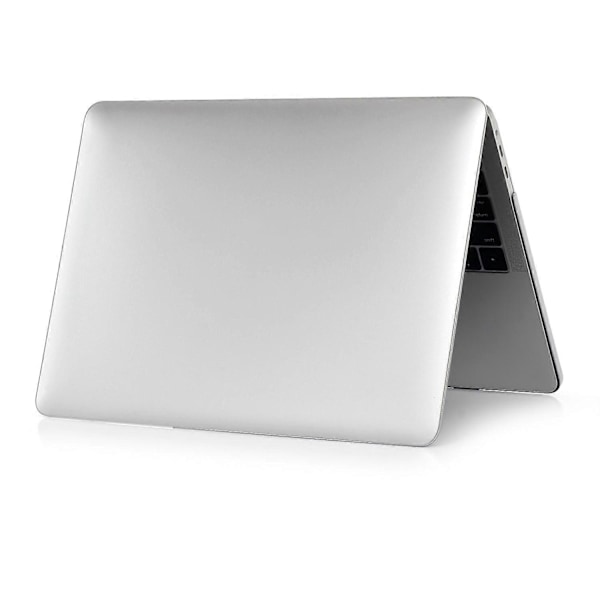 Typ B Främre och Bakre Skyddsskal Transparent PC-skydd med Urskuren Botten för MacBook Pro