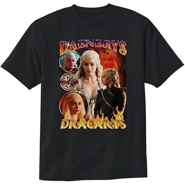 Stickygumdrop Got Noble Houses & Dragons Inspired TV Show Daenerys Dracarys T-shirts M