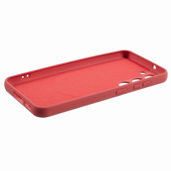 För Samsung Galaxy S23 Skal Stöttåligt TPU Telefonskal Kompatibelt med MagSafe - Svart Multicolor Camellia Red