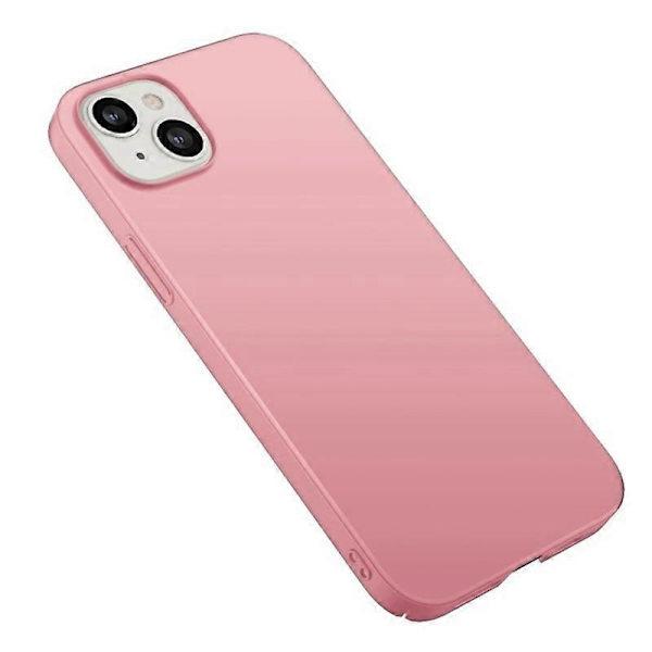 Anti-ripe deksel til iPhone 15, solid farge, PC-deksel Multicolor Style D