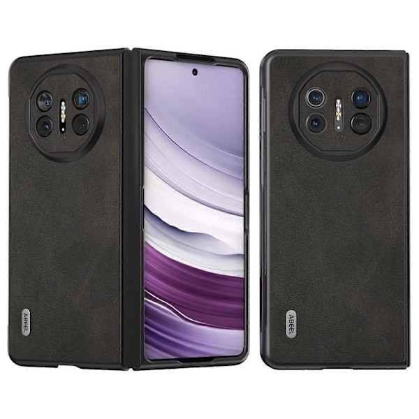 Til Huawei Mate X5 Etui PU Læder+PC Ko Læder Tekstur Beskyttelsescover Multicolor Style B