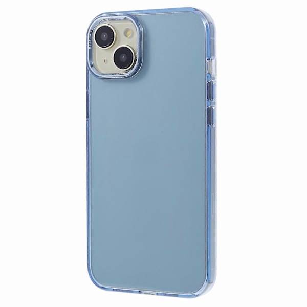 iPhone 15 Plus -puhelimen kuori, alumiiniseoksesta valmistettu linssikehys, TPU+PC-takakansi Multicolor Style A