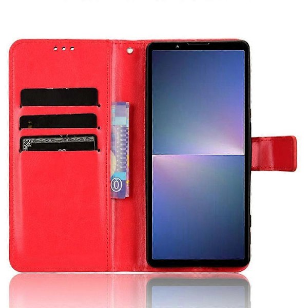 För Sony Xperia 5 V Fodral Läder Ställ Plånbok Fullständigt Skydd Mobilskal Multicolor Style C