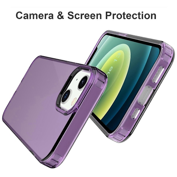 iPhone 13 6.1 tuuman GW18 Ohut TPU-kotelo Iskunkestävä Suojapuhelinkuori Multicolor Style D