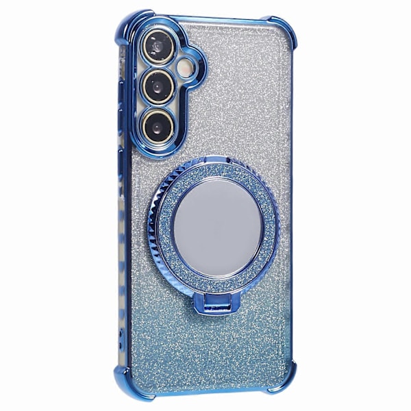 Glitter Gradient Ställ TPU Skal för Samsung Galaxy A55 5G Multicolor Style E