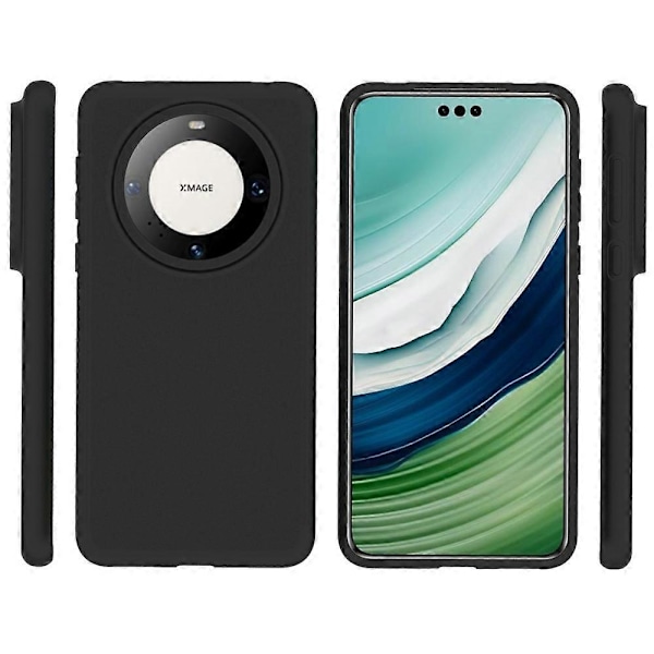 Huawei Mate 60 Pro+ -puhelimen kuori, naarmuuntumaton TPU-takakuori (suuri takalinssin aukko)