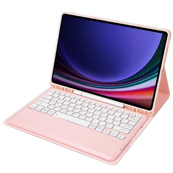 Tyyppi G A810B Samsung Galaxy Tab S10+/S9 FE+/S9+ 12.4\" X610/X616 irrotettava Bluetooth-näppäimistö Multicolor Style C