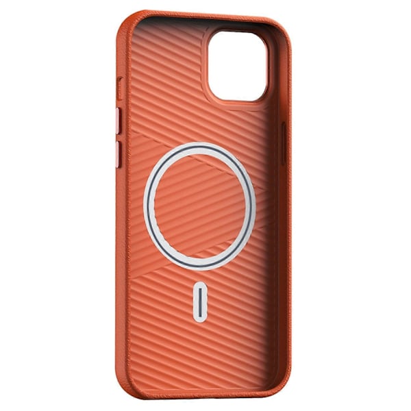 Til iPhone 14 Plus Cover Anti-Ridse PC+PU Læder Telefon Cover Kompatibelt med MagSafe Multicolor Style A