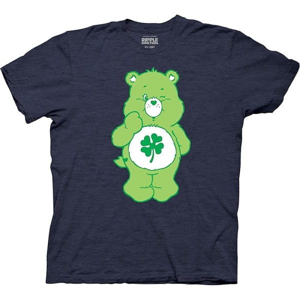 Care Bears Good Luck Bear Vuxen T-shirt med rund hals, vuxen, 3xl Navy 3XL