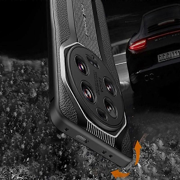 Q.COO Super Running Series 2 Xiaomi 13 Ultra -puhelinkotelo PU+TPU+Akryyli Iskunkestävä Multicolor Style C