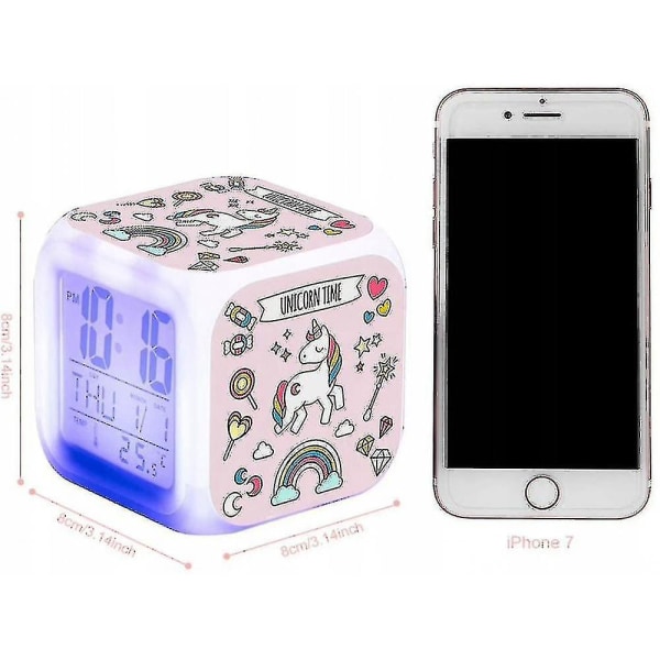 Qd- Alarm C Wake Up Wark LED C Carre-