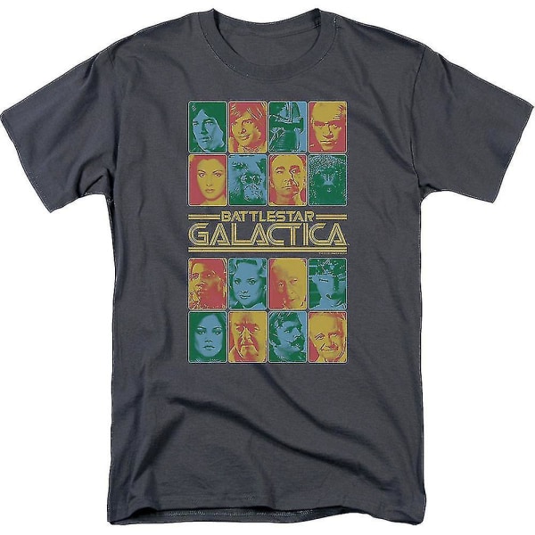 Cast Battlestar Galactica T-shirt S