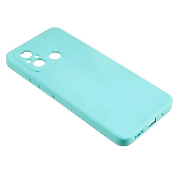 För Xiaomi Redmi 12C 4G Gummibelagt TPU Mobilskal Fiberfoder Repskyddande Skydd Multicolor Style H