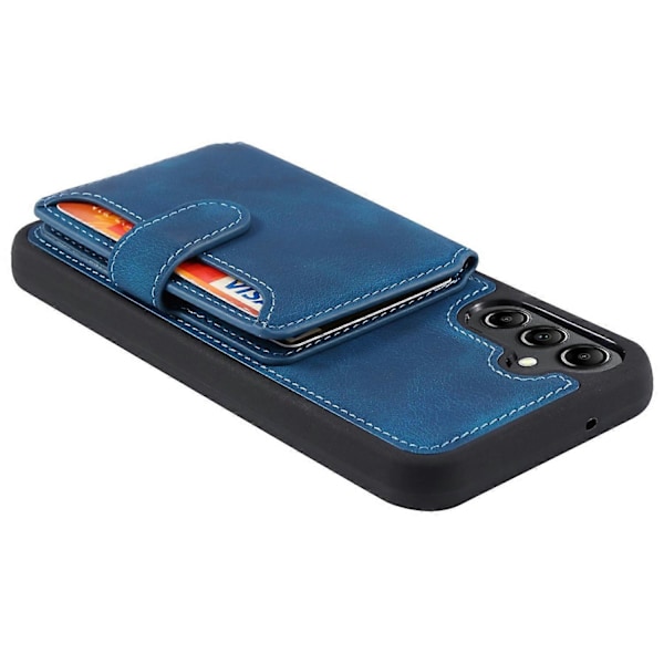 Samsung Galaxy S25 -kotelon lompakkokorttipaikka TPU+PU-nahkainen takapuhelimen suojus Multicolor Style B