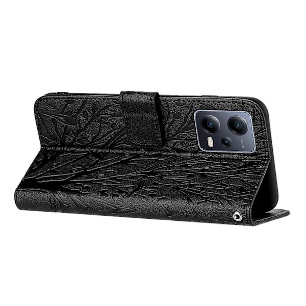 För Xiaomi Redmi Note 12 5G (Kina)/(Indien)/(Global)/Poco X5 5G Fodral Plånbok Mobilskal med Ställ Multicolor Style C