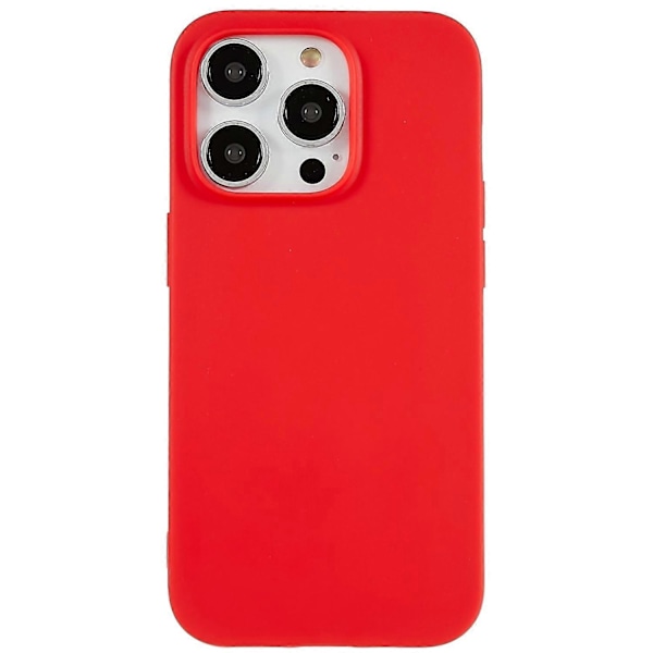 Svart Matt Flexibelt TPU-skal för iPhone 14 Pro, Repskyddande Skyddande Mobilskal Multicolor Style C