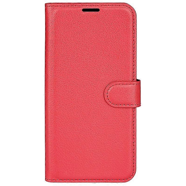 Lædercover til iPhone 16 Pro Max Wallet Case med Litchi-tekstur Multicolor Style D