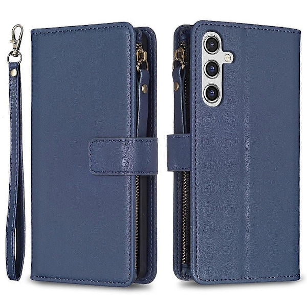BF Style-19 Samsung Galaxy A15 4G -kotelo lompakko PU-nahkainen jalustallinen puhelinkotelo Multicolor Style F