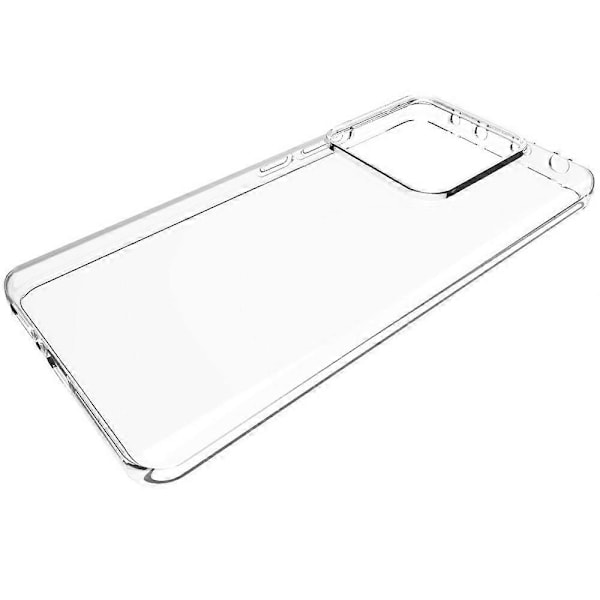 För Xiaomi Poco M7 Pro 5G Transparent Telefonfodral Vattenmärkesresistent TPU Baksida