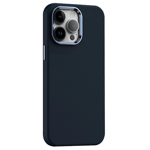 Til iPhone 12 Pro Max Case PC+PU Læder Anti-Drop Telefon Cover Kompatibel med MagSafe Multicolor Style C