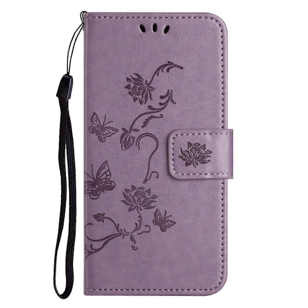 Til Samsung Galaxy A05 4G Etui Præget PU Læder Wallet Foldbart Stativ Telefon Cover Multicolor Style C