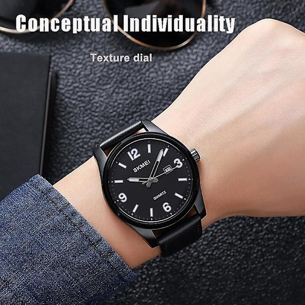 Skmei 2067 50m Vandtæt Quartz Digital Armbåndsur Silver
