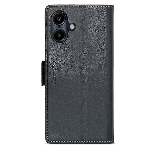 For Samsung Galaxy A06 Case CASEME 023 Series RFID-blokkerende, glanset stativ telefondeksel Multicolor Style B
