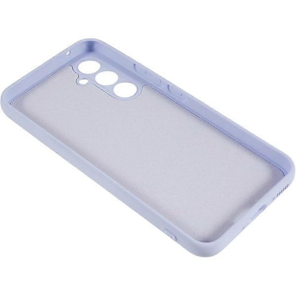 För Samsung Galaxy A14 5G/4G Gummibelagt TPU Skyddsfodral Fiberfoder Fallskydd Mobilskal Multicolor Style J