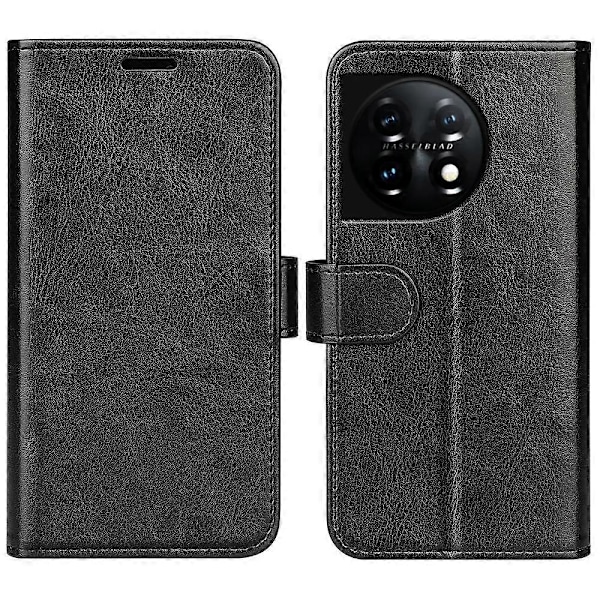 Til OnePlus 11 5G Fuld Beskyttelse PU Læder Magnetisk Telefon Cover Stativ Wallet Flip Telefon Cover Multicolor Style C