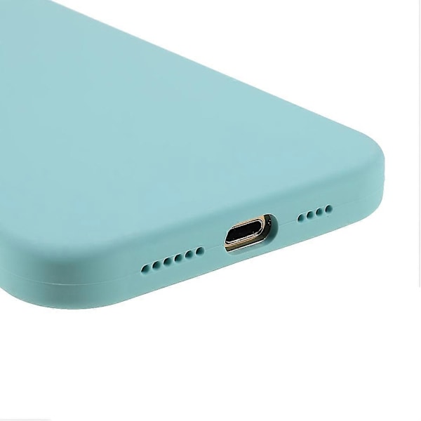 Blød Solid Silikone Beskyttelsescover til Hele Telefonen til iPhone 12 Pro Max 6.7 tommer Multicolor Style E