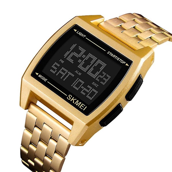 Skmei 1368 Outdoor Waterprooic Watch Gold Gold