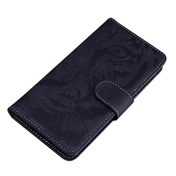 Til Samsung Galaxy A06 Etui Tiger Prægning Læder Wallet Telefon Cover Multicolor Style B