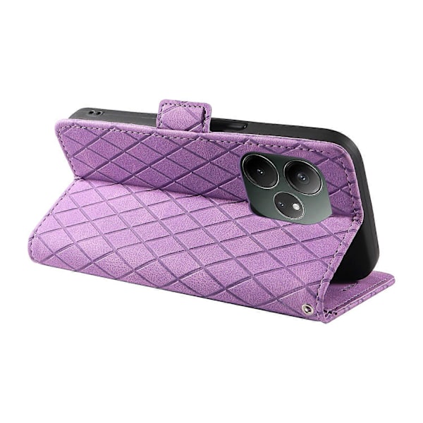 För Realme GT 6 5G Fodral Geometrisk Rom Wallet Läder Telefonskal Multicolor Style A