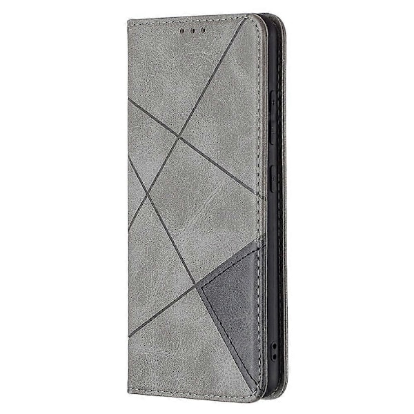 Geometrisk Mønster Læder Stand Case med Kortlommer til Samsung Galaxy A32 4G (EU Version) Multicolor Style C