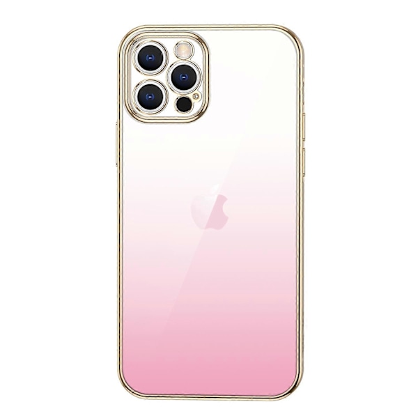SULADA Godt Beskyttet Gradient Farge TPU Beskyttende Telefon Shell Deksel for iPhone 12 Pro Max