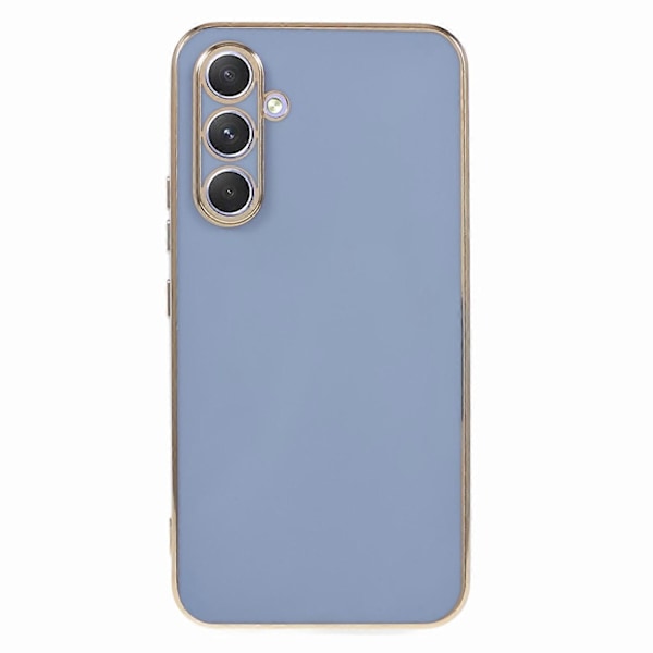 Skyddsfodral för Samsung Galaxy A14 4G/5G, Stöttåligt TPU Glansigt 6D Elektropläterat Telefonskal Multicolor Style C