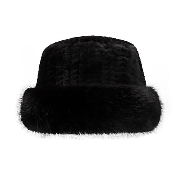 Pelsbøttehatt BEIGE beige