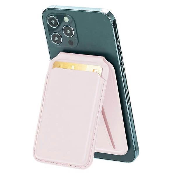 Type G Magnetisk PU Læder Kortpung med Støttefod til iPhone 12-15 Serien Multicolor Style E