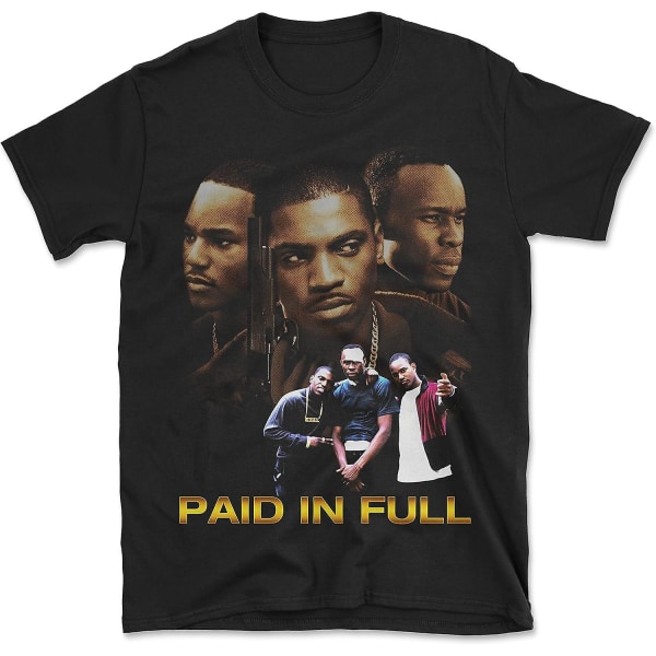 Helt betalt Harlem 2002 film T-shirt i vintage Black M