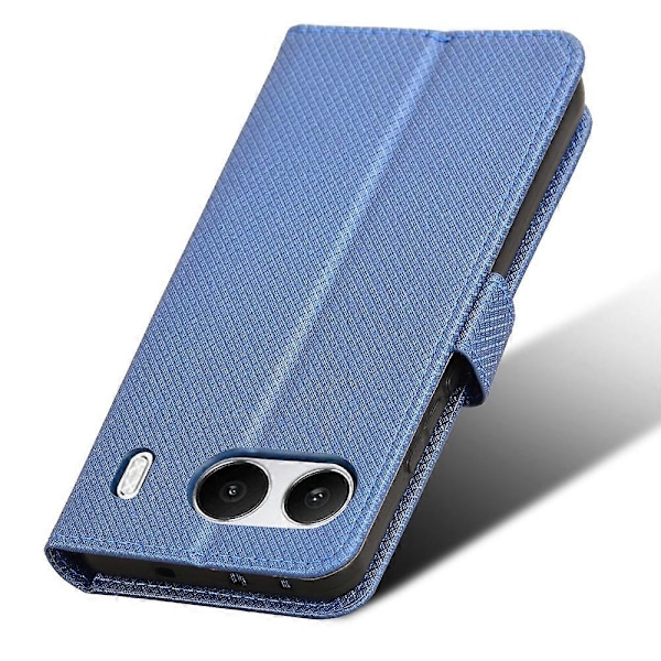 Til OnePlus Nord 4 5G Telefon Stand Case Diamant Tekstur PU Læder Cover Wallet Multicolor Style B