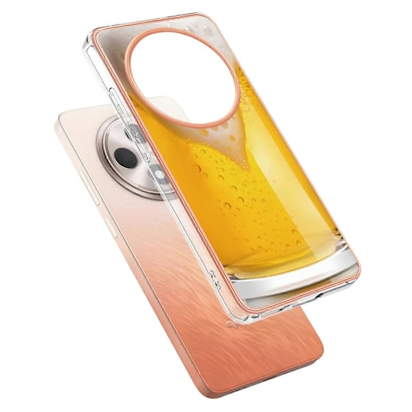 Skal för Oppo Reno12 F 4G/Oppo Reno12 F 5G IMD-D Mönstertryck 2.0mm TPU Baksida Multicolor Style H